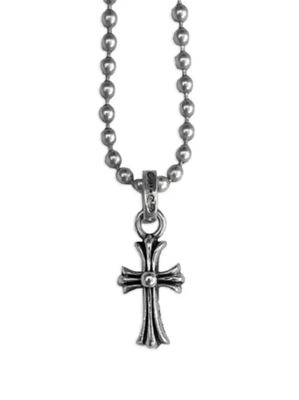 cross ball-chain pendant