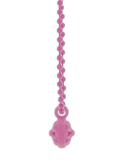crossball charm necklace